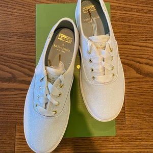 Kid’s Keds Kate Spade Glitter Champion Sneakers